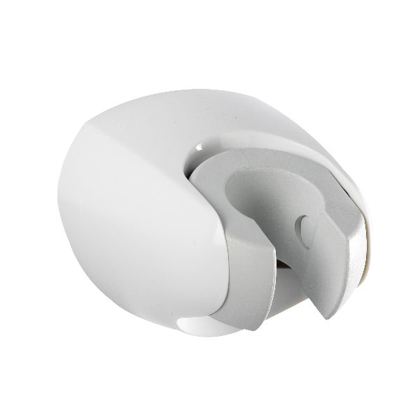 Mira RF2 Fixed Handset Holder shown in White-Grey